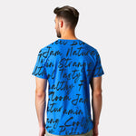 Men's 3-Pack Printed Round Neck Cotton T-Shirts