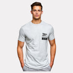 Men's 3-Pack Printed Round Neck Cotton T-Shirts
