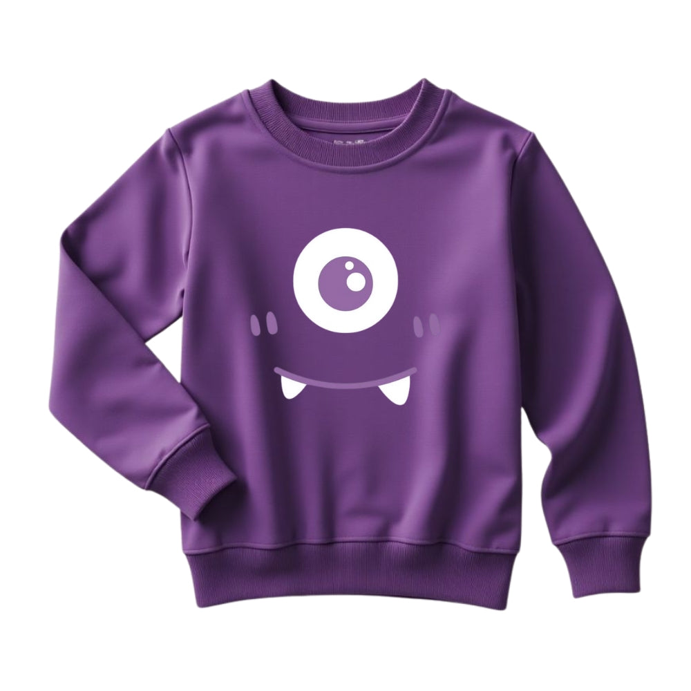 Sweatshirt-Pant Cord Set Lavender & Beige