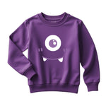 Sweatshirt-Pant Cord Set Lavender & Beige