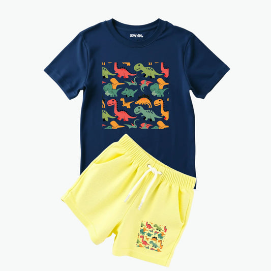 Unisex Printed T-shirt & Shorts sets
