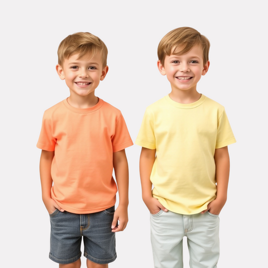 2 Pack Combo Cotton plain T-Shirt