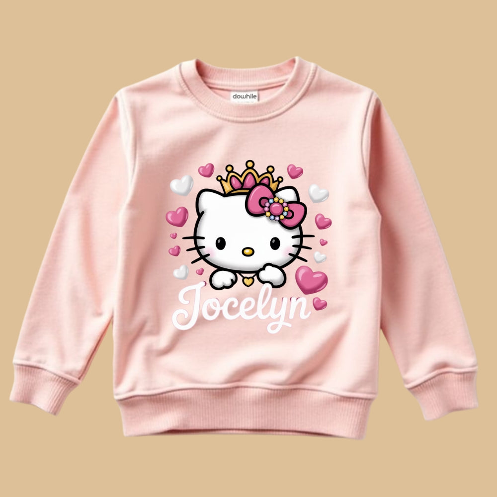 Sweatshirt and Pant Cord Set (Pink & Mint Green)