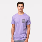 Men's 3-Pack Printed Round Neck Cotton T-Shirts