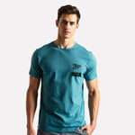 Men's 3-Pack Printed Round Neck Cotton T-Shirts