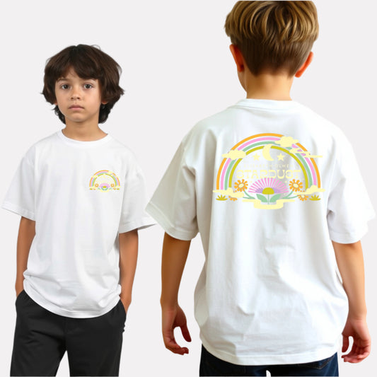 Boys Printed Oversized Cotton T-Shirt