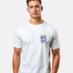 Men's 3-Pack Printed Round Neck Cotton T-Shirts