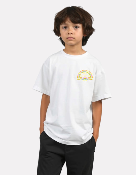 Boys Printed Oversized Cotton T-Shirt