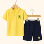 Unisex CoolFit Polo Shorts Set