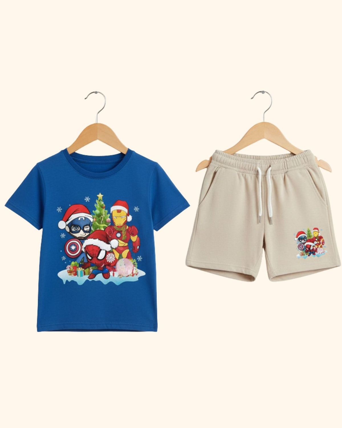 Little Hero T-Shirt Shorts Set