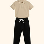 Unisex Kids Summer Polo & Track Set