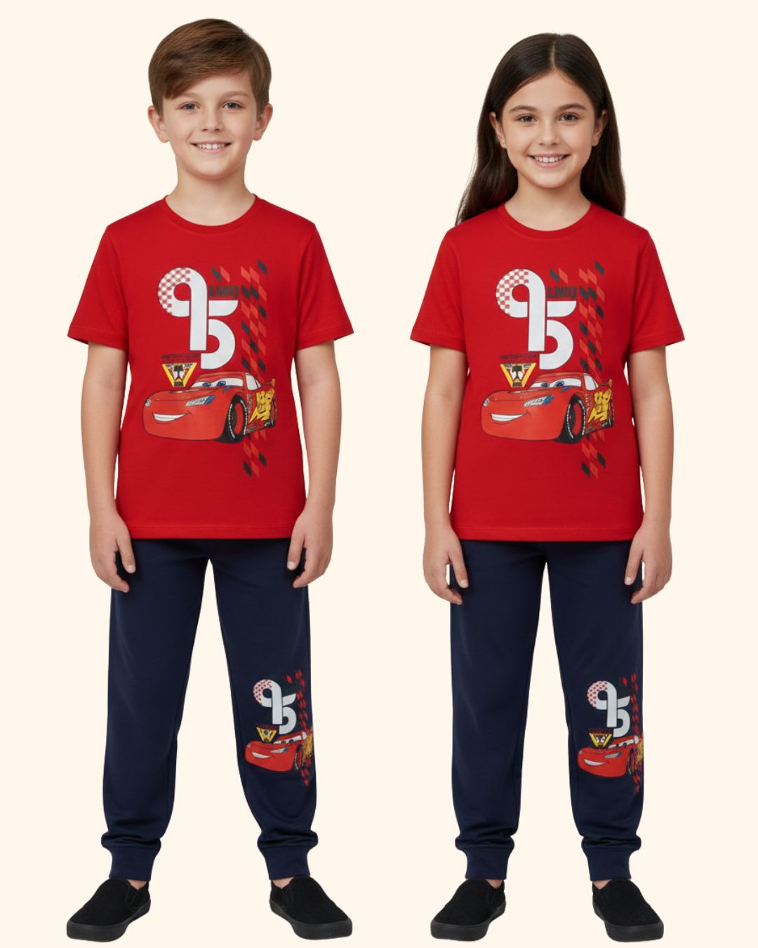 Round Neck T-Shirt & Track Pant Set