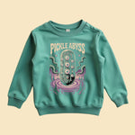 Trendy Printed Sweatshirt & Track Pant Outfit