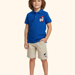 Unisex Kids Polo & Shorts Combo