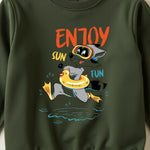 Kids Graphic Print Sweatshirt