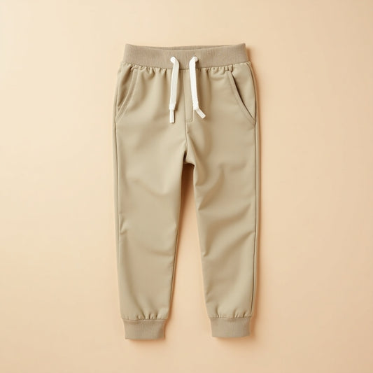Track Style: T-Shirts-Pants (Navy & Beige)