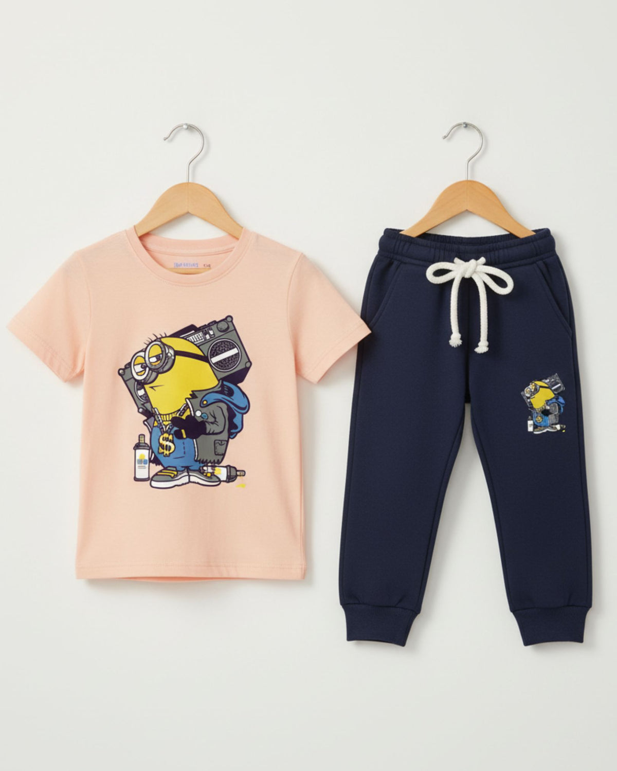 Little Champ Graphic Tee & Track