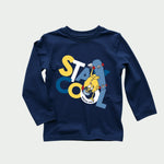 Full Sleeve Printed Sets (Navy & Beige)
