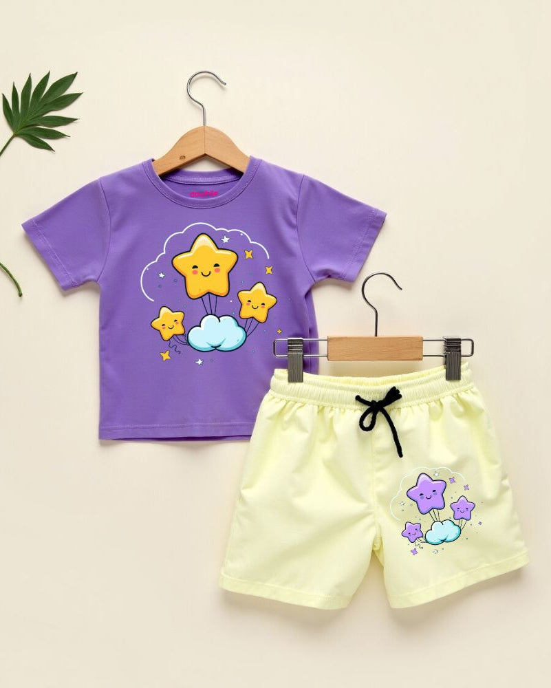 Stylish T-Shirt & Shorts Duo