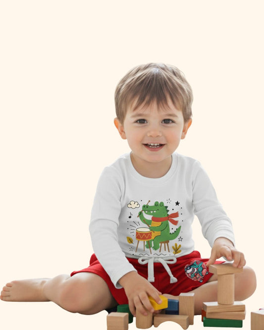 Unisex PlayForce Full Sleeve Tee Shorts