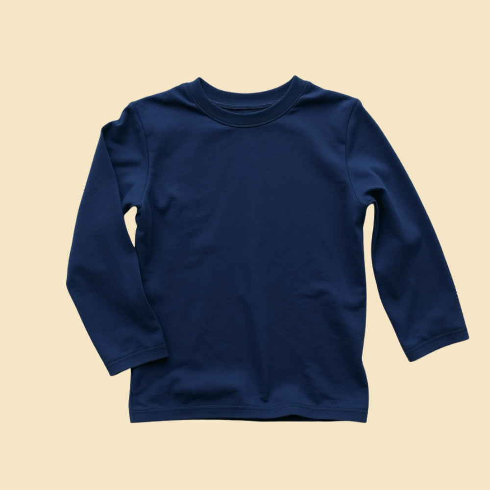 Track Style: T-Shirts-Pants (Navy & Beige)