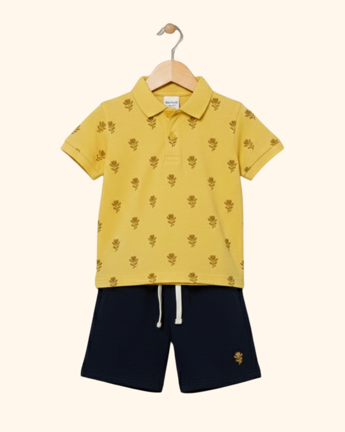 Unisex CoolFit Polo Shorts Set