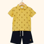 Unisex CoolFit Polo Shorts Set