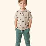 Unisex Little Champs Polo Track Set