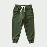 Track Style: T-Shirts-Pants (Beige & Military green)