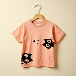 Playtime Ready T-Shirt & Pants (Peach & Military Green)