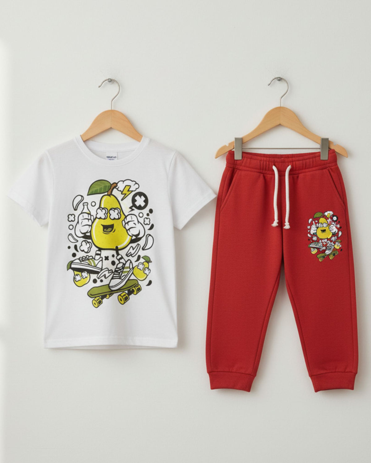 Kids Printed Tee & Track