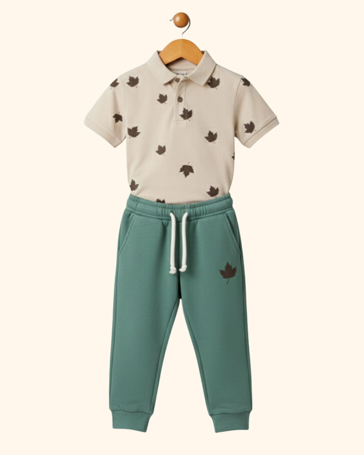 Unisex Little Champs Polo Track Set