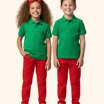 Unisex Polo T-Shirt with Track Pants