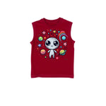 Kids Unisex Sleeveless Tee and shorts sets