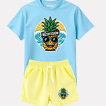 Cool & Classic – T-Shirt with Matching Shorts Set