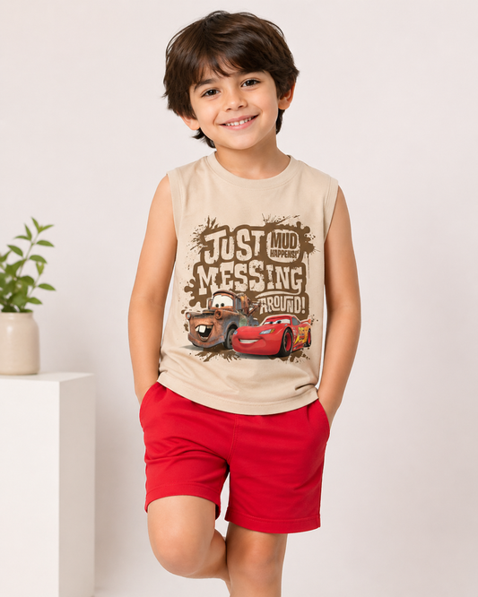 Cotton Blend Casual Wear for Kids