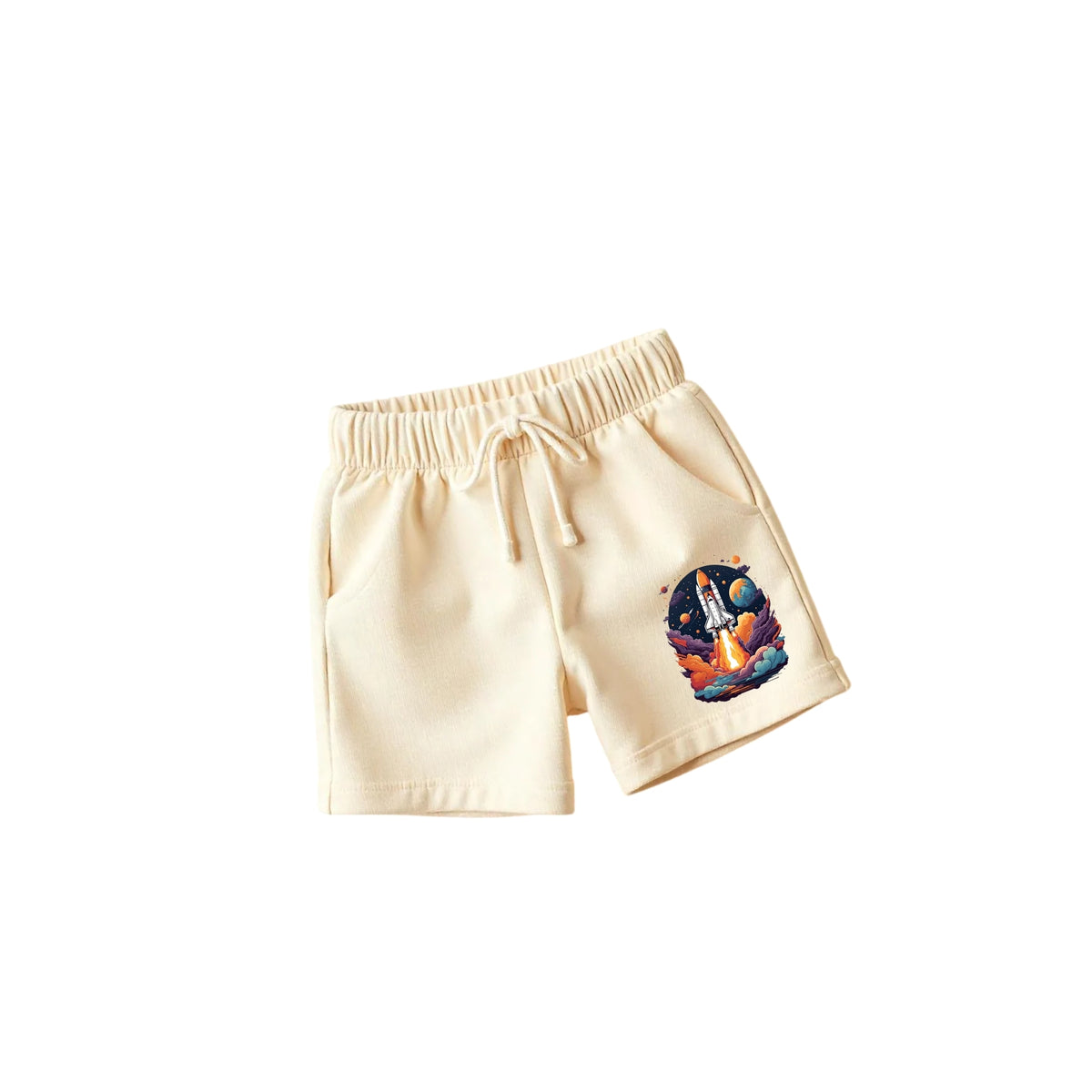 Rocket Ride T-Shirt & Shorts for Kids