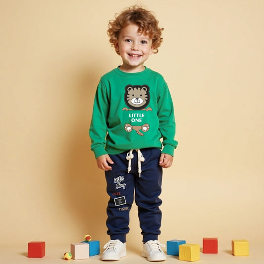 Co-ord Sets – Full Sleeve Edition (Mint green & Navy)