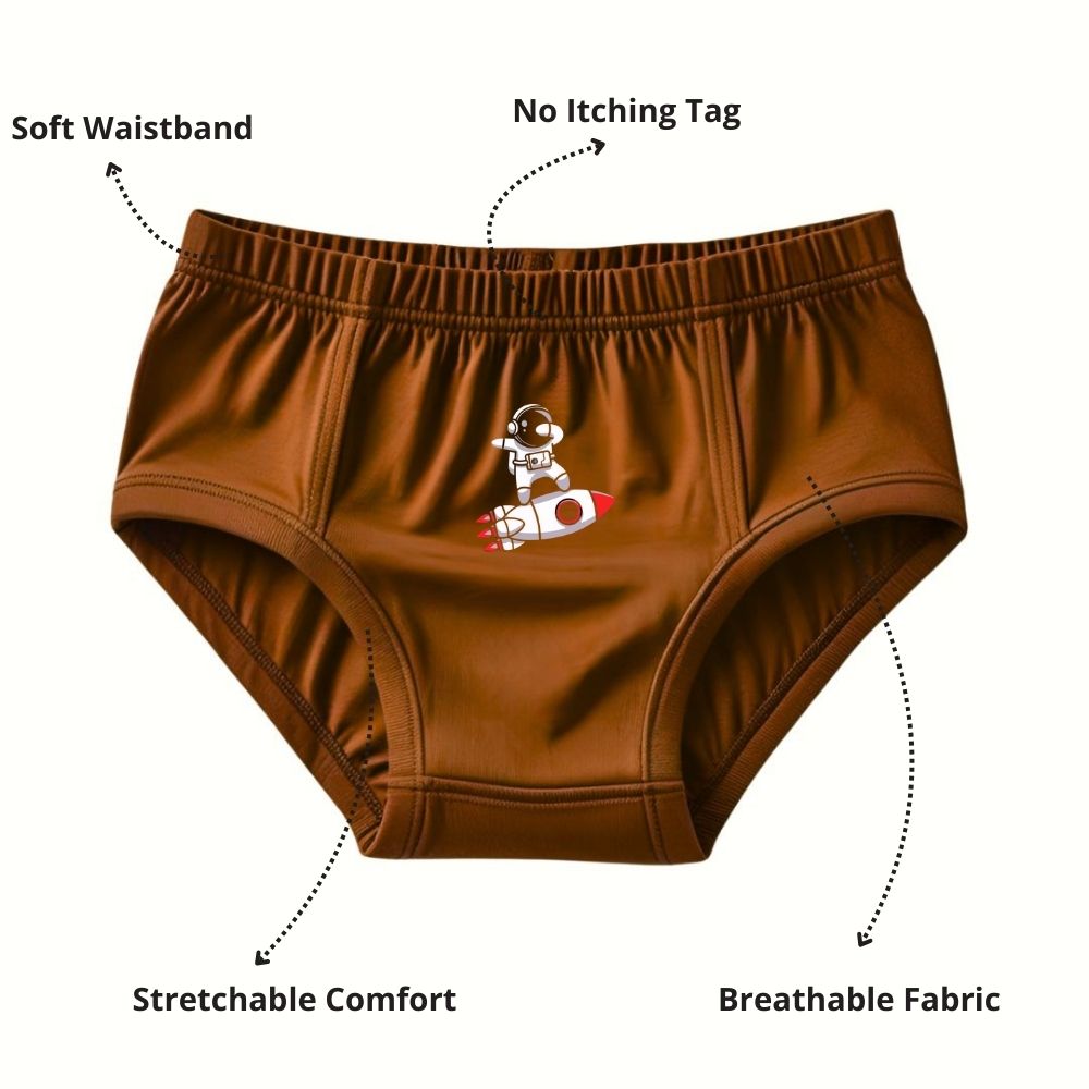 Pure Cotton Underwear Briefs Combo Pack Of 4