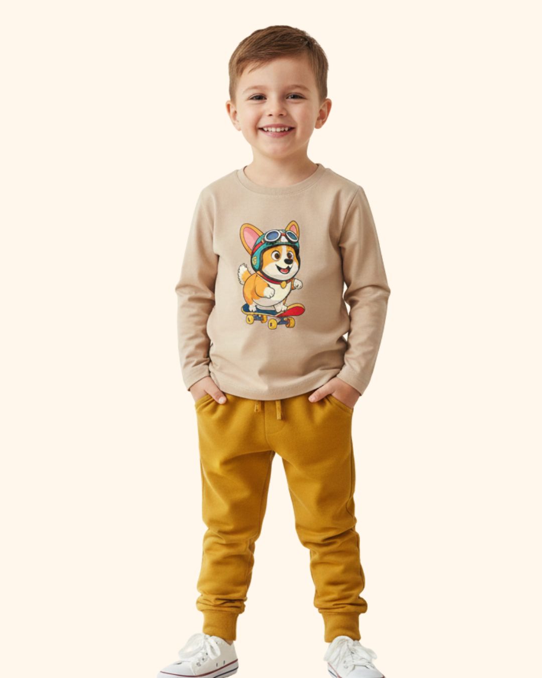 Little unisex Full Sleeve Tee Track