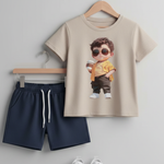 Unisex Graphic Printed T-shirt Shorts