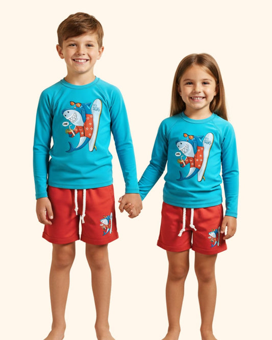 Little unisex Full Sleeve Tee Shorts