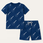Stylish Kids Co-ord Set Printed Tee Shorts