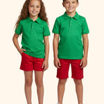 Unisex Little Explorer Polo & Shorts Set