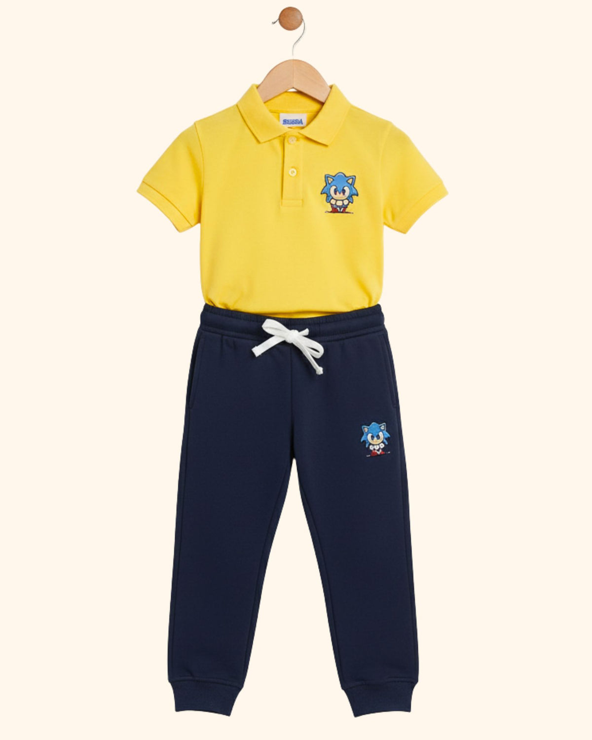 Unisex Little Champs Polo Track Set