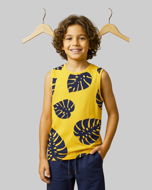 Trendy Sleeveless kids sets