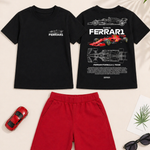 Kids Unisex Tshirt and Shorts Set