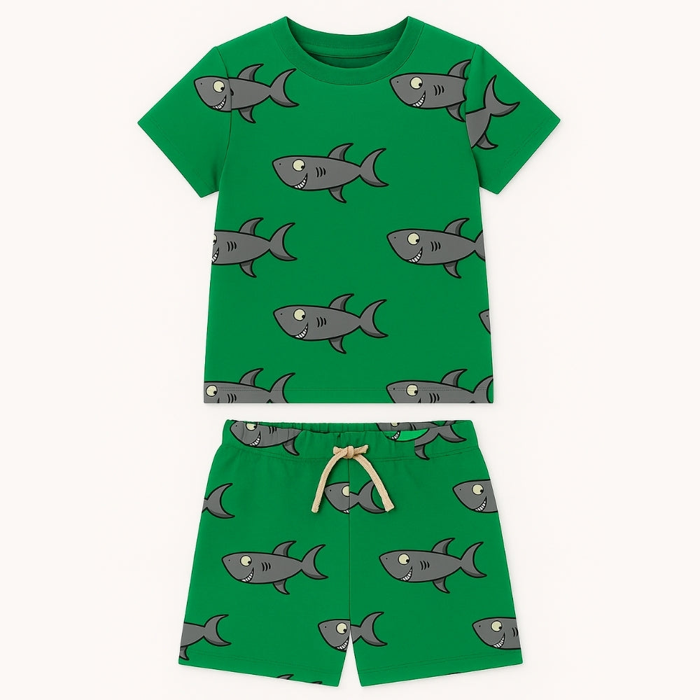 Kids Co-ord Set T-Shirt Shorts (All Over Print)