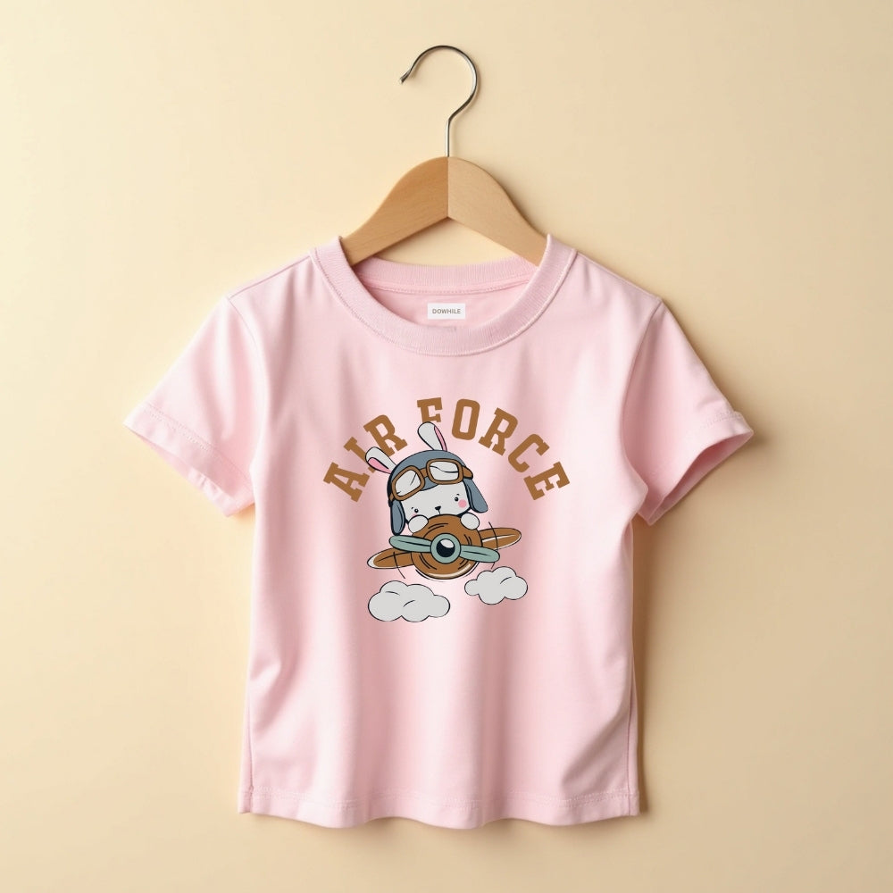 Classic T-Shirt with Track Pants - Pink & Mint green