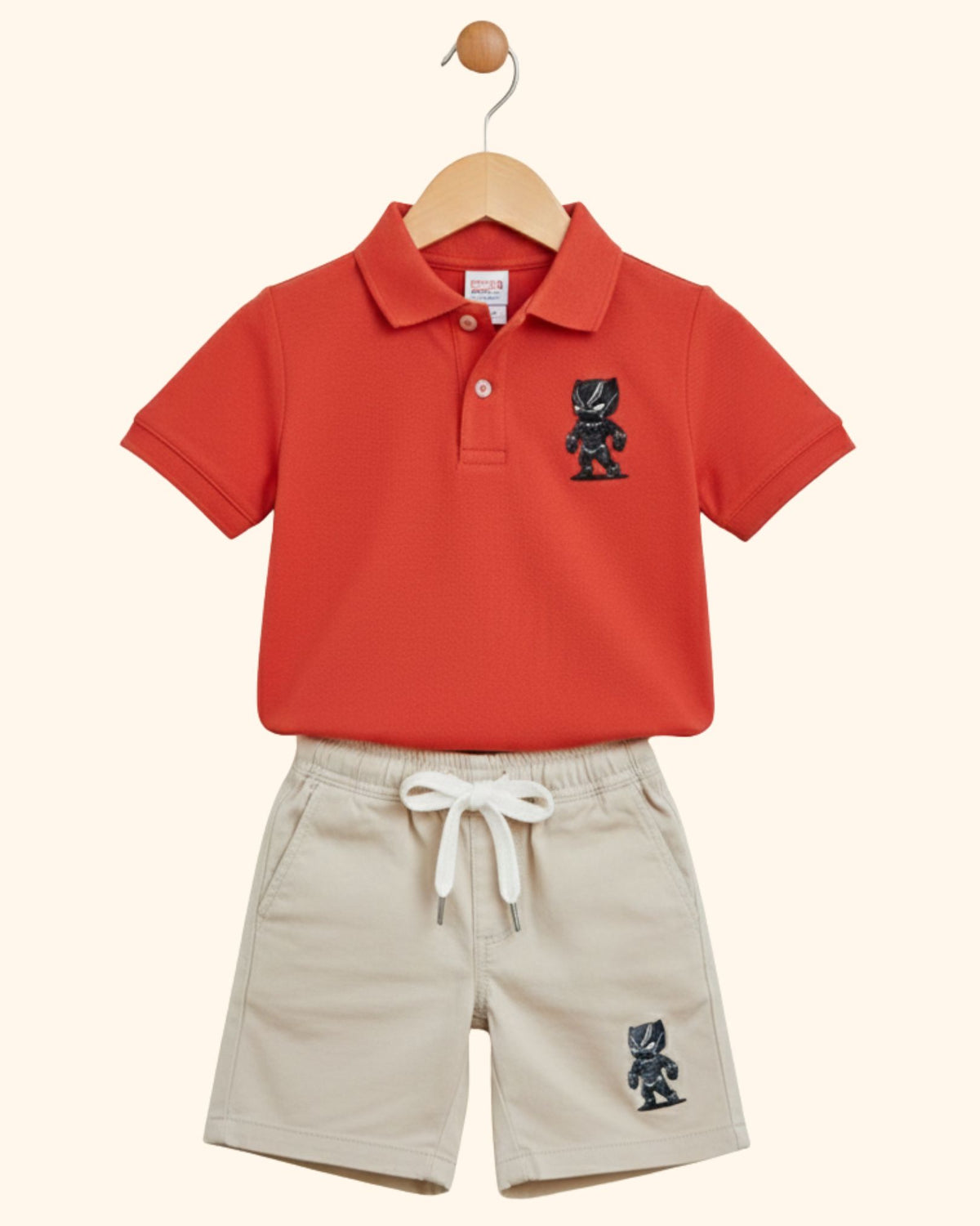 Unisex Little Champ Polo Shorts